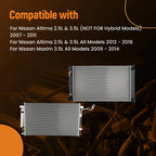 Cooling Radiator & Condenser for Nissan Maxima (2009-2019)