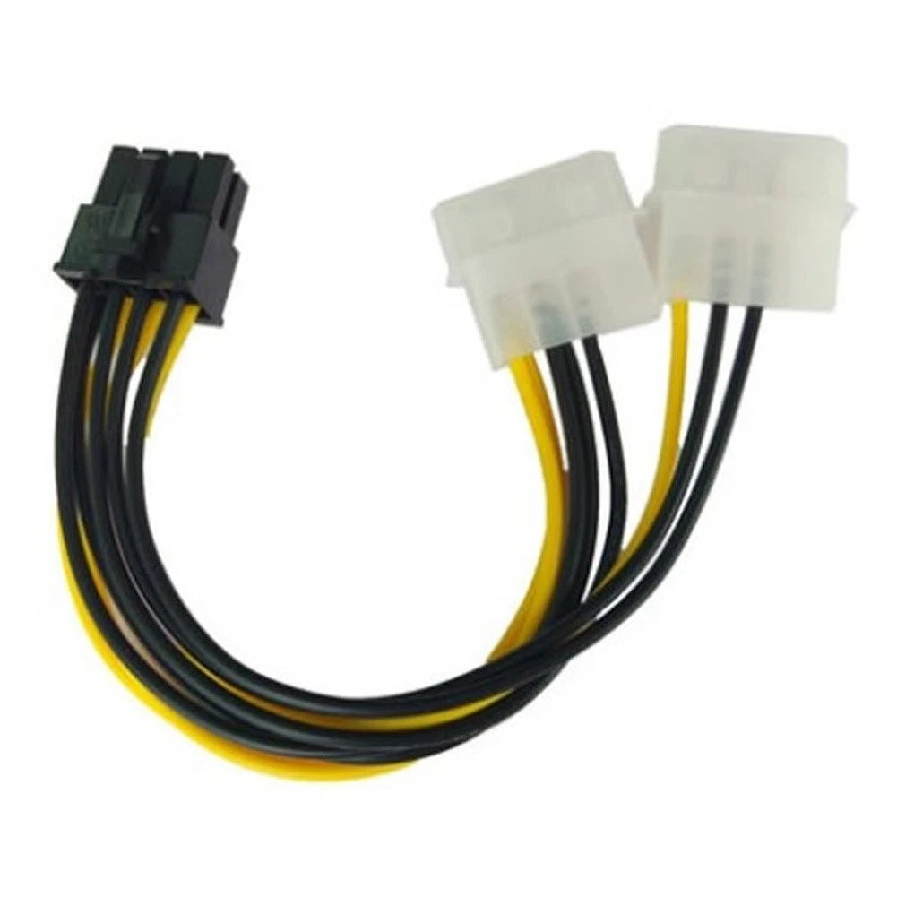 8Pin to 2x4Pin GPU Power Supply Cord for Graphics Card Power