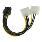 8Pin to 2x4Pin GPU Power Supply Cord for Graphics Card Power