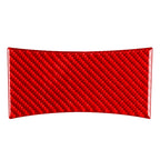 Carbon Fiber Red Storage Box Panel Cover Trim for Volkswagen Passat B5 (2001–2005)