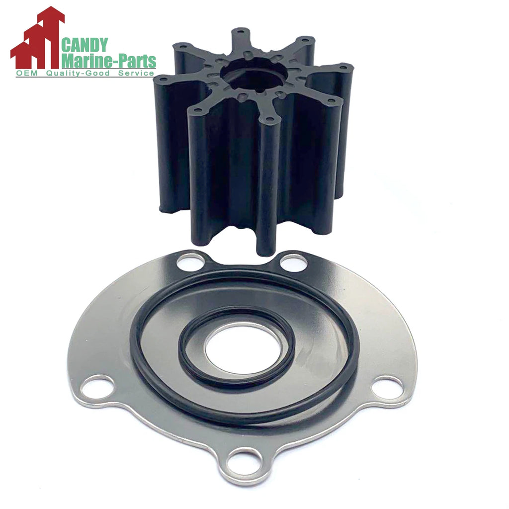 Raw Water Pump Impeller Kit for Mercury Mercruiser Bravo (46-807151A14, 47-59362T1)