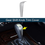 ABS Gear Shift Knob Cover Sticker for BMW 1 3 Series Z4 X1 (2005–2012)