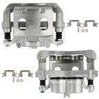 Front Pair Brake Calipers w/Bracket for Infiniti QX60 (2014–2020) & Nissan Murano (2015–2022)