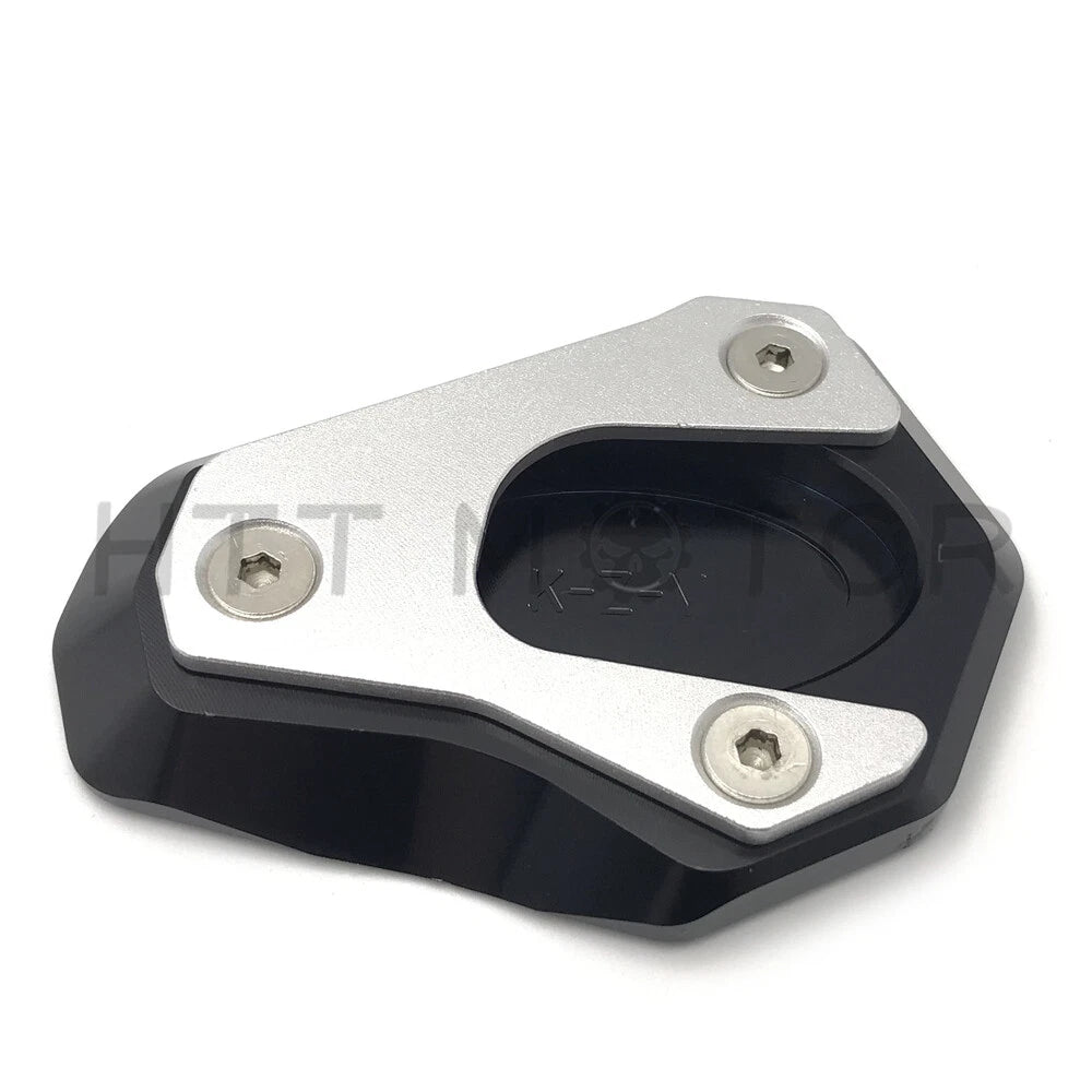 CNC Side Stand Plate Kickstand Extension Pad for Ninja ZX-6R (2009–2018)