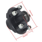 Trailer Hub Kit for 2000 lbs Spindle (1" or 1.0625") - 5 x 4.5"