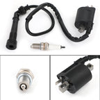 Ignition Coil Spark Plug for Yamaha Raptor 660R YFM660R Grizzly 660 (2001–2006)