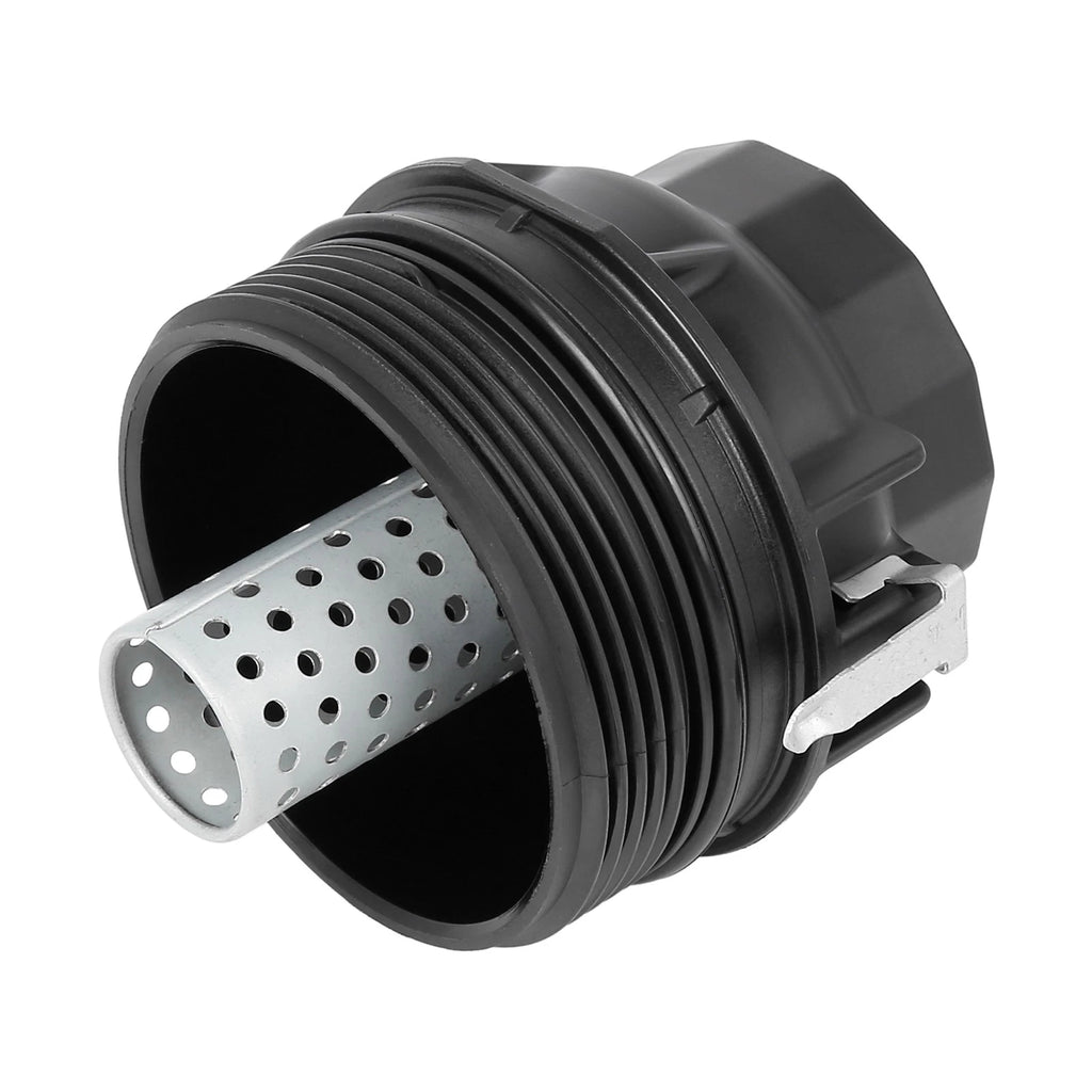 Black Oil Filter Cap Cover 15650-38020 for Toyota 4Runner FJ Tundra (2003–2023)