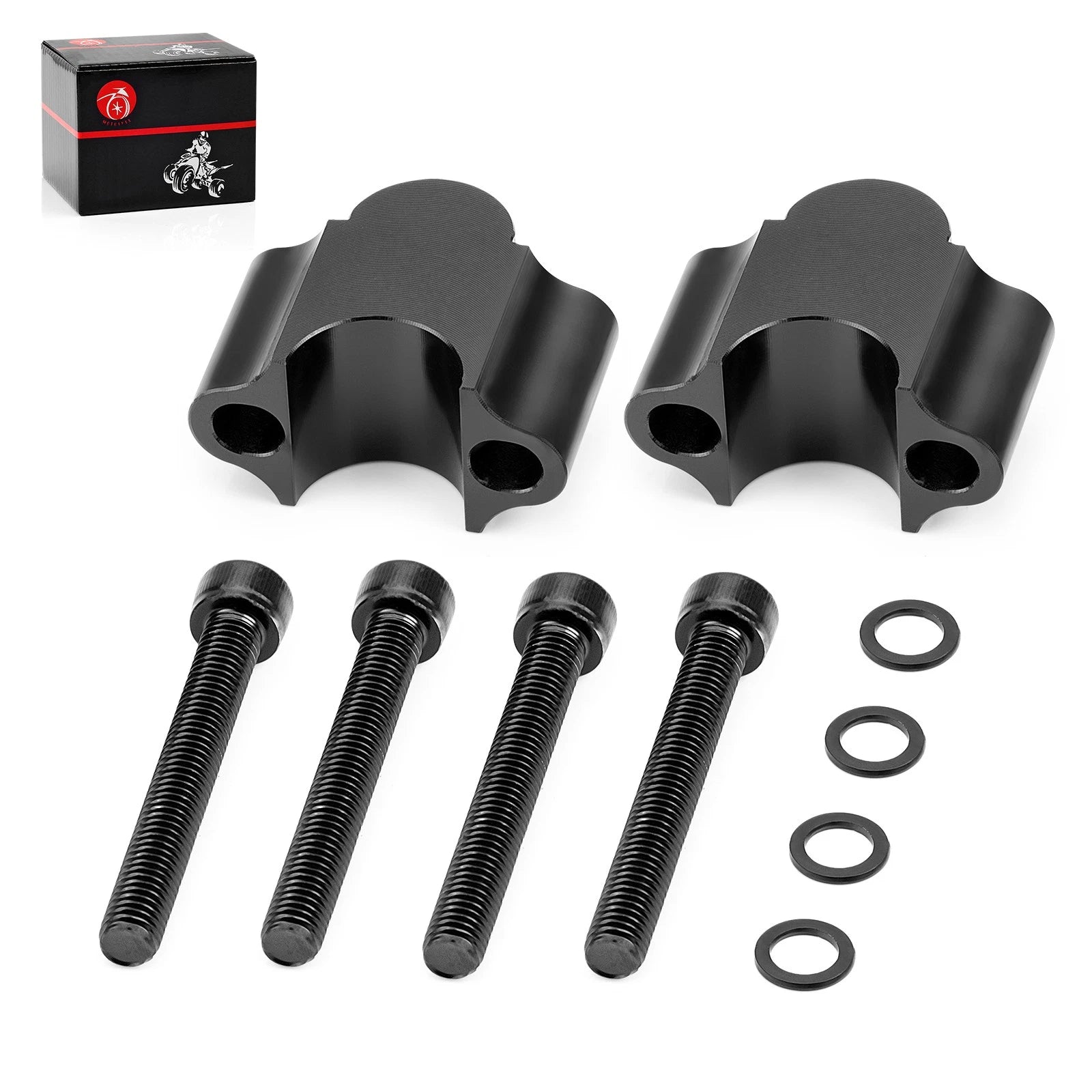 Handlebar Risers 30mm for Honda Yamaha ATV Dirt Bike Motorcycle
