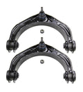 Set of 2 Front Upper Control Arm Ball Joint Assemblies for Dodge Ram 2500 (RWD)