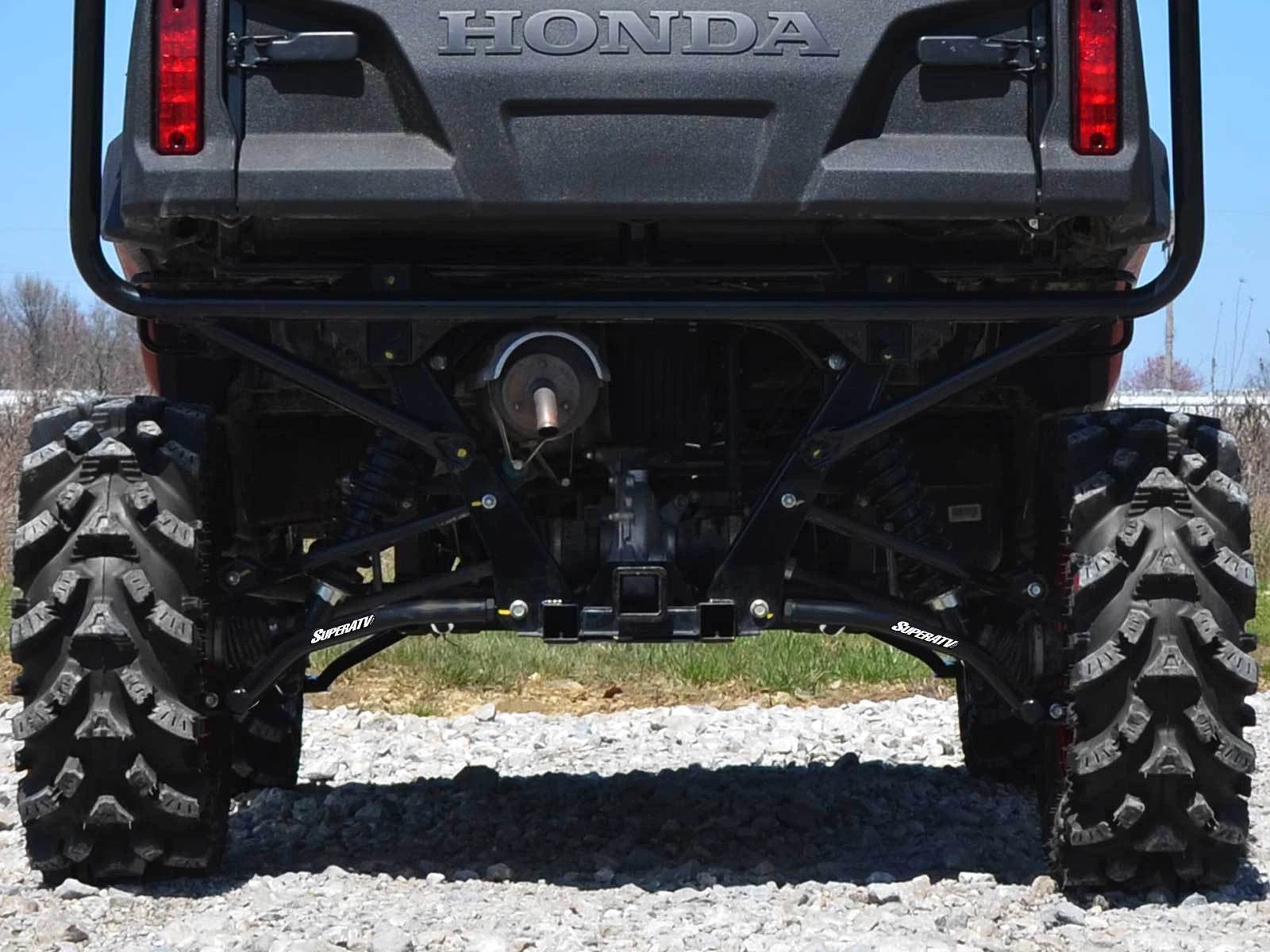 High Clearance Rear A Arms for Honda Pioneer 700 (2014–2023) - Black