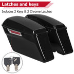 Saddle Bags for Harley Softail Heritage (W/ Conversion Bracket)