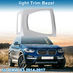 Front Row Headlight Trim Bezel for BMW X3 (2014 - 2017)