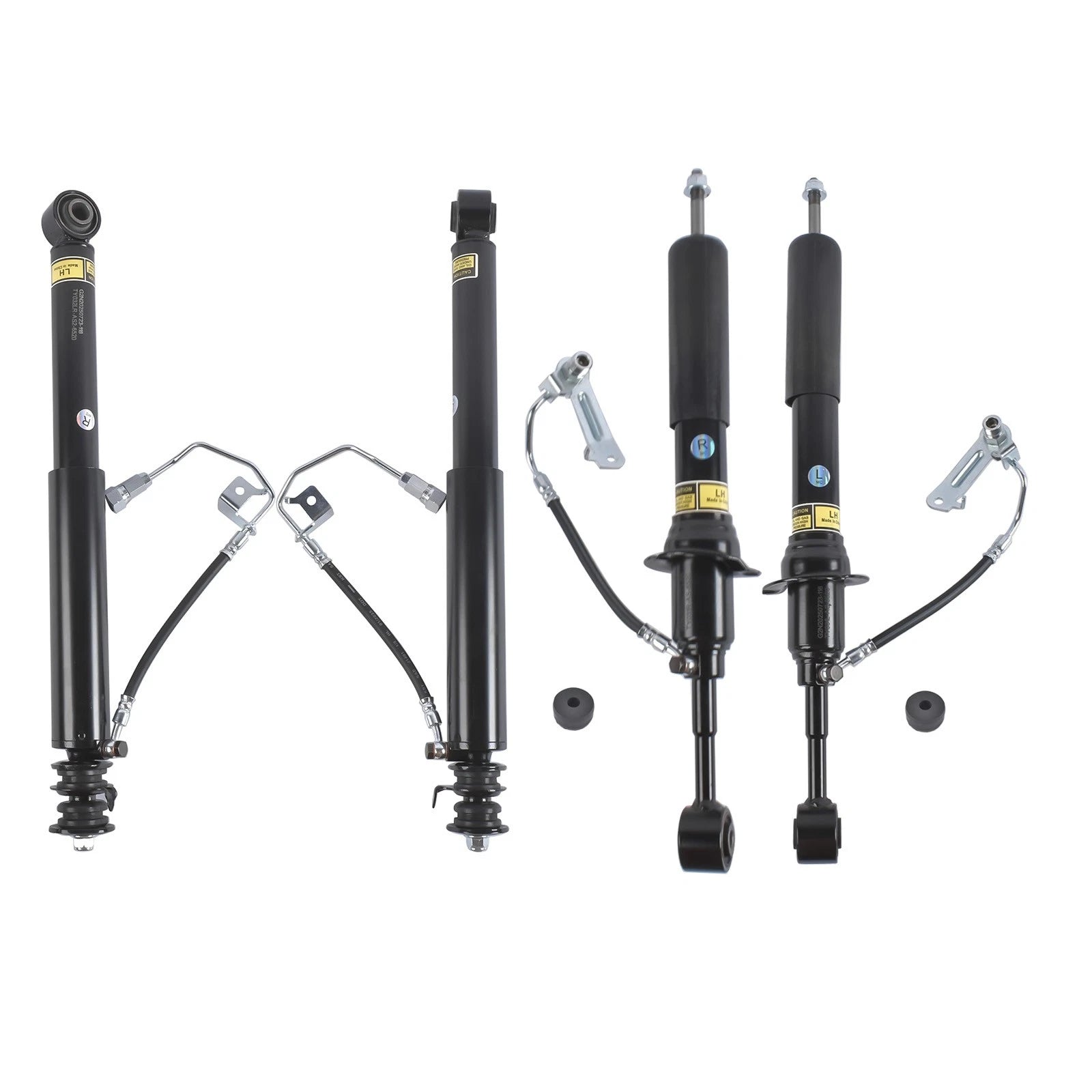 Set of 4 Shock Absorbers for Toyota 4Runner (2003-2009)