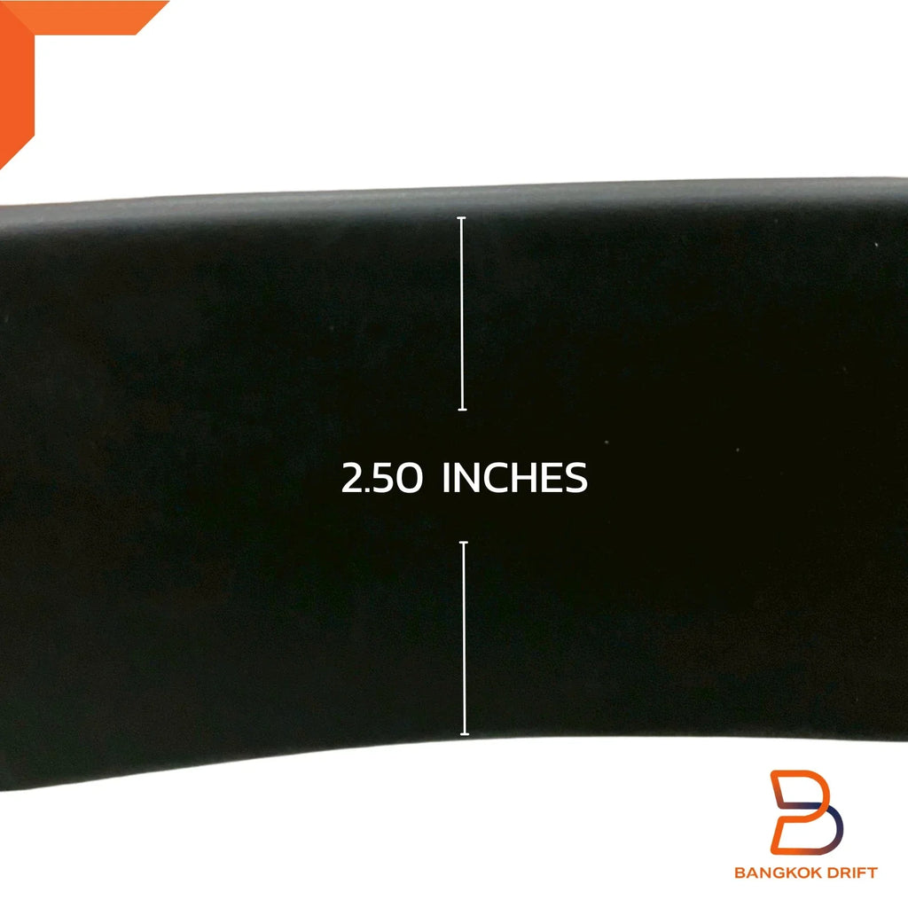 Bolted Nuts Matte Black Fender Flare Arch for Mitsubishi Pajero Sport (16-19)