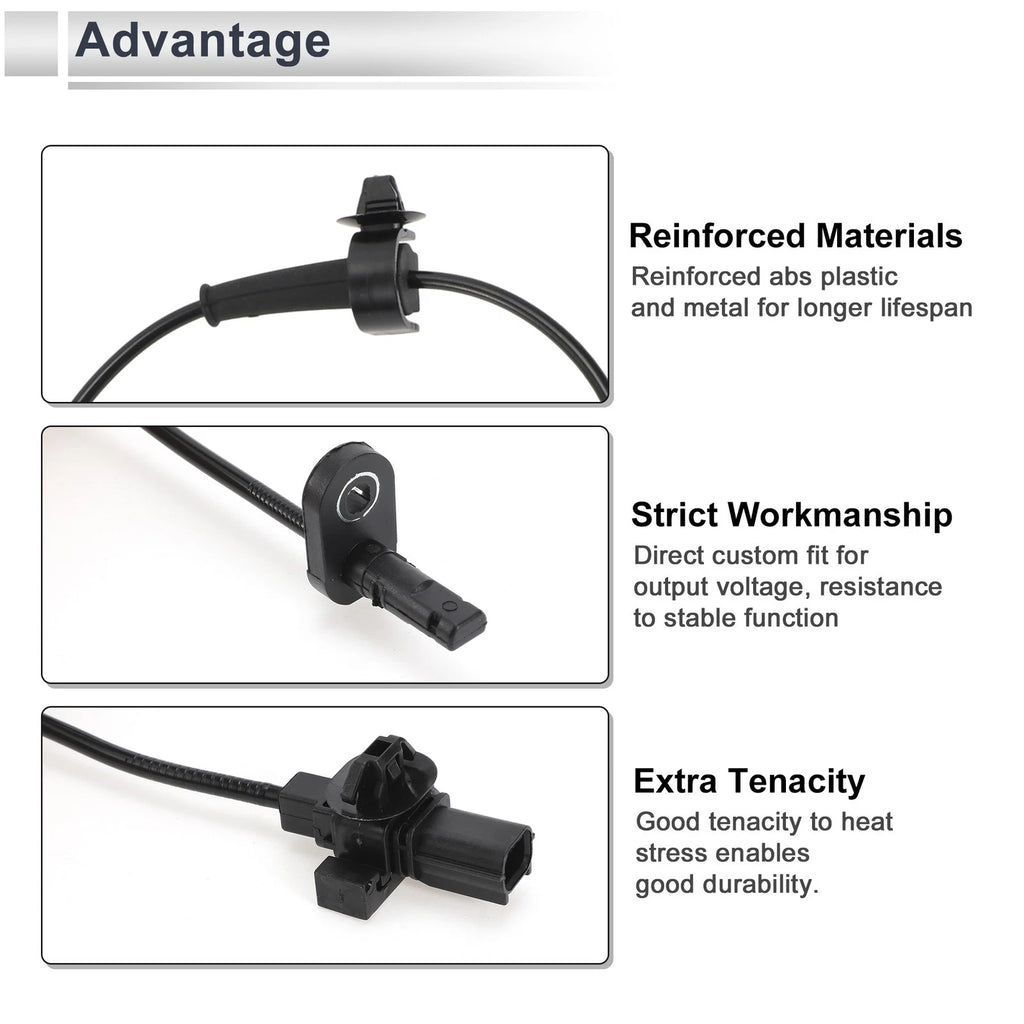 ABS Wheel Speed Sensor No. 57450TR0013 for Honda Civic EX (2001–2005)