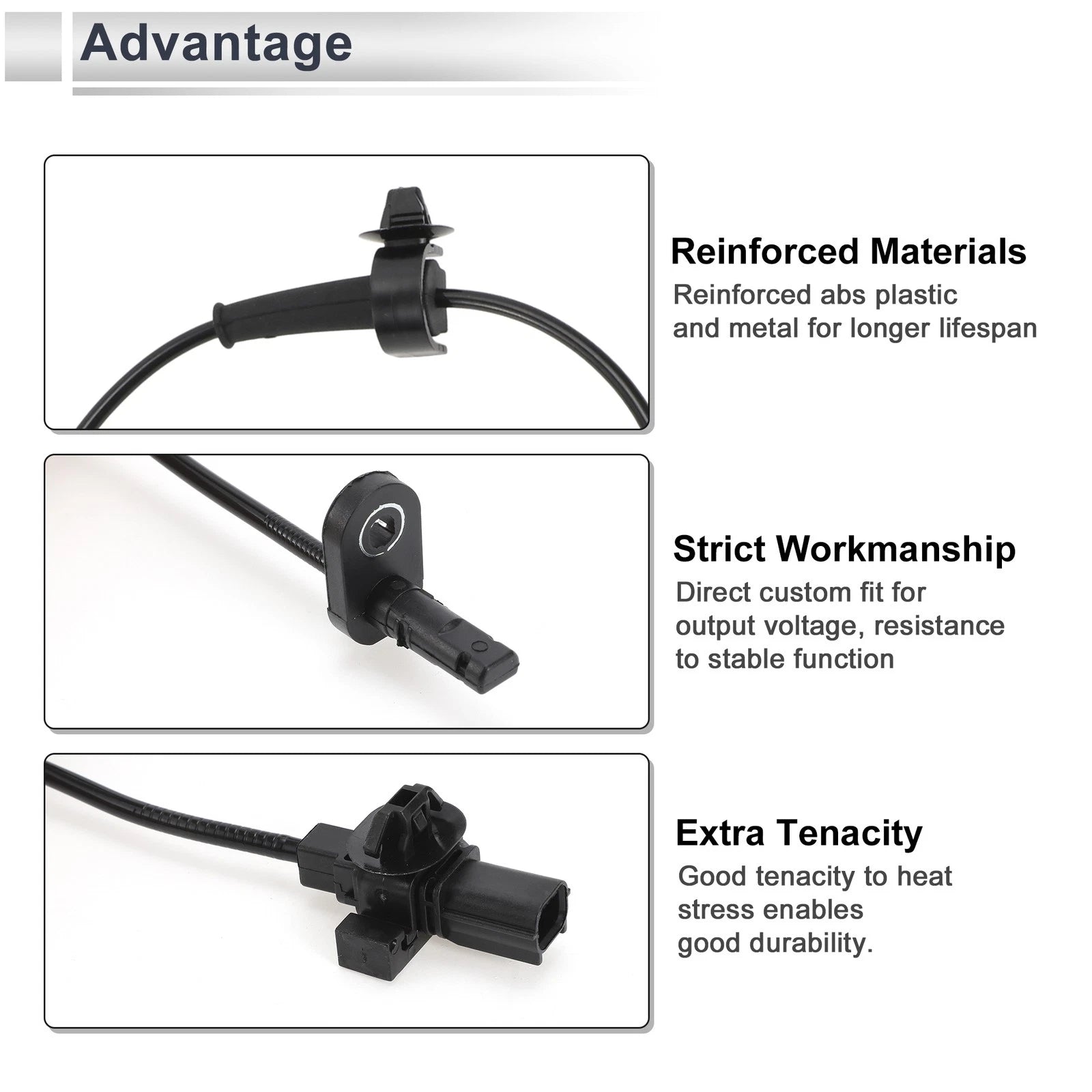 ABS Wheel Speed Sensor No. 57450TR0013 for Honda Civic EX (2001–2005)