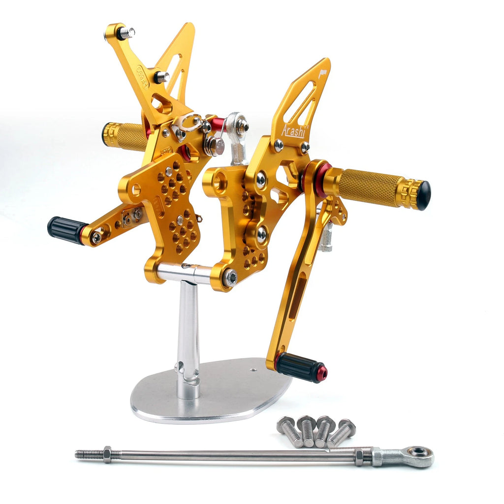 Rearset Rear Set for Speed Triple 1050 (2005–2010, 2012, 2014, 2016, 2018) Gold