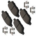 Set of 4 Rear Ceramic Brake Pads for Lincoln MKZ Zephyr (2006–2012) P-1161
