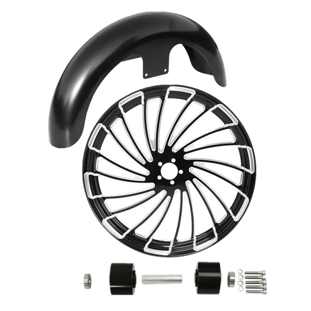 21" Front Wheel Rim for Harley Road Glide (2008–2013) Dual Disc Hub & Fender