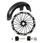 21" Front Wheel Rim for Harley Road Glide (2008–2013) Dual Disc Hub & Fender