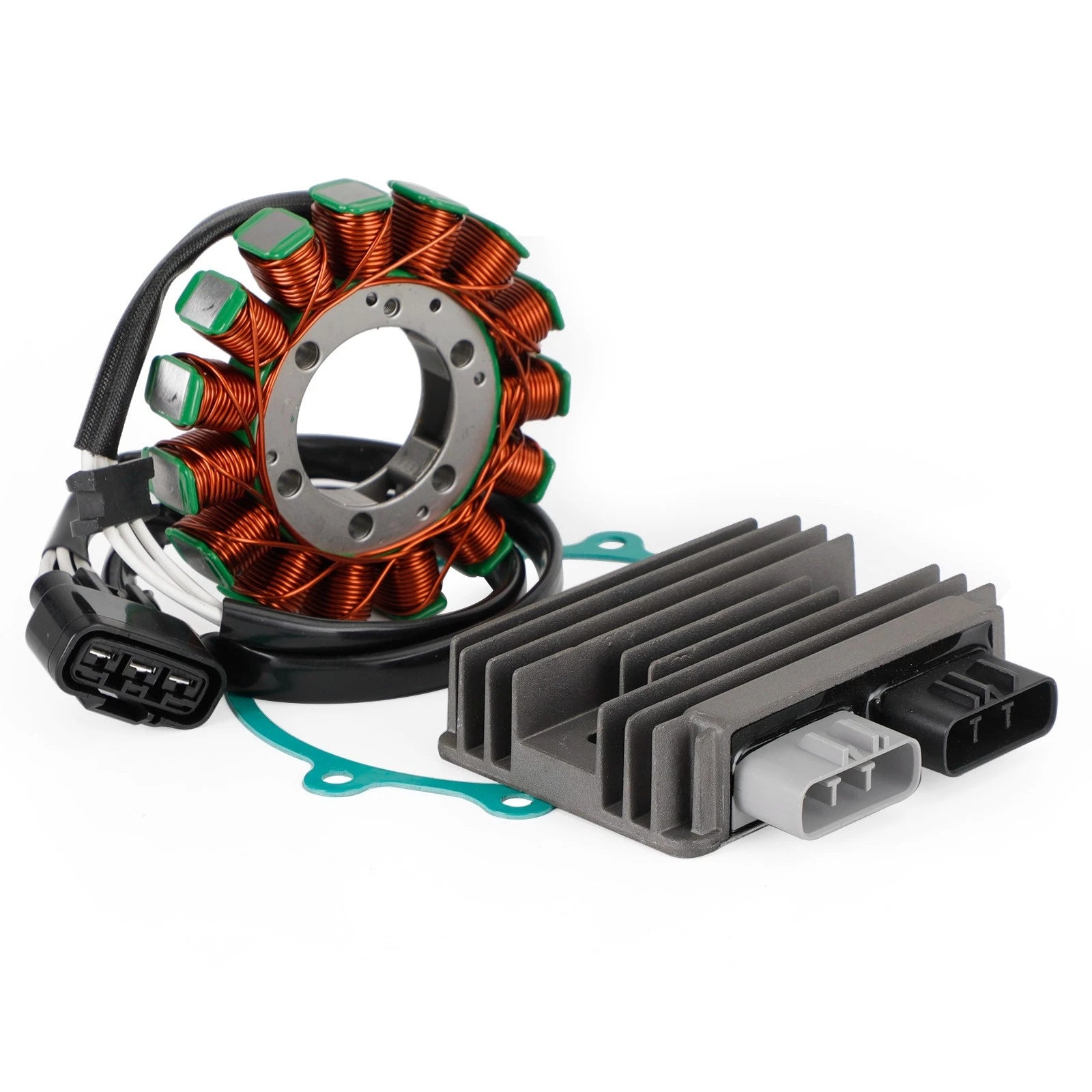 Generator Stator Regulator Rectifier Gasket for Kawasaki ZX10R KRT ZX10RR (2016–2022)