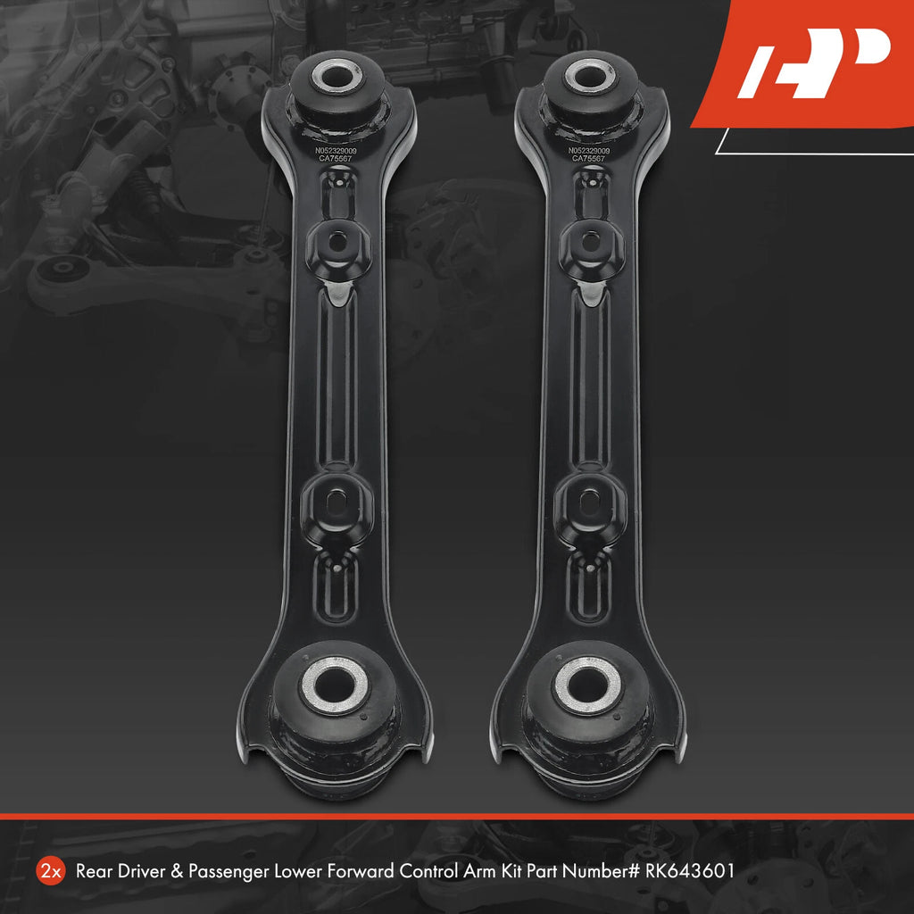 2X Rear Lower Forward Side Control Arm for Chevrolet Camaro (2010-2015)
