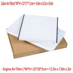 Engine & Cabin Air Filter Combo Set for Toyota Camry Sienna Solara (2002–2010)