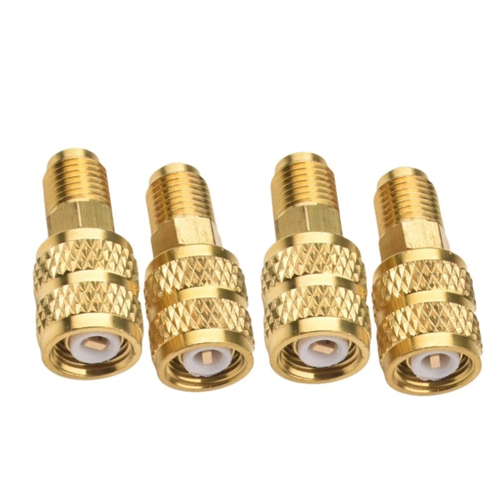 Brass Adapter 1/4 inch Female to 1/4 inch Male for R32 R454B