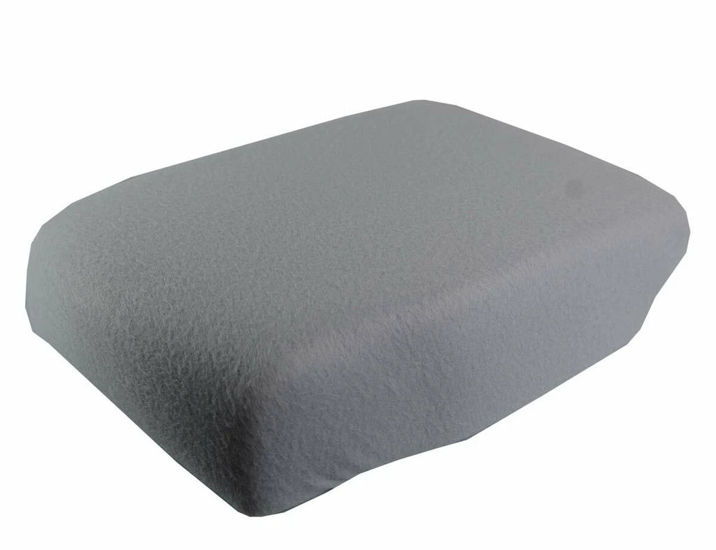 Fleece Console Lid Armrest Cover for Jeep Grand Cherokee (2005–2010) Gray