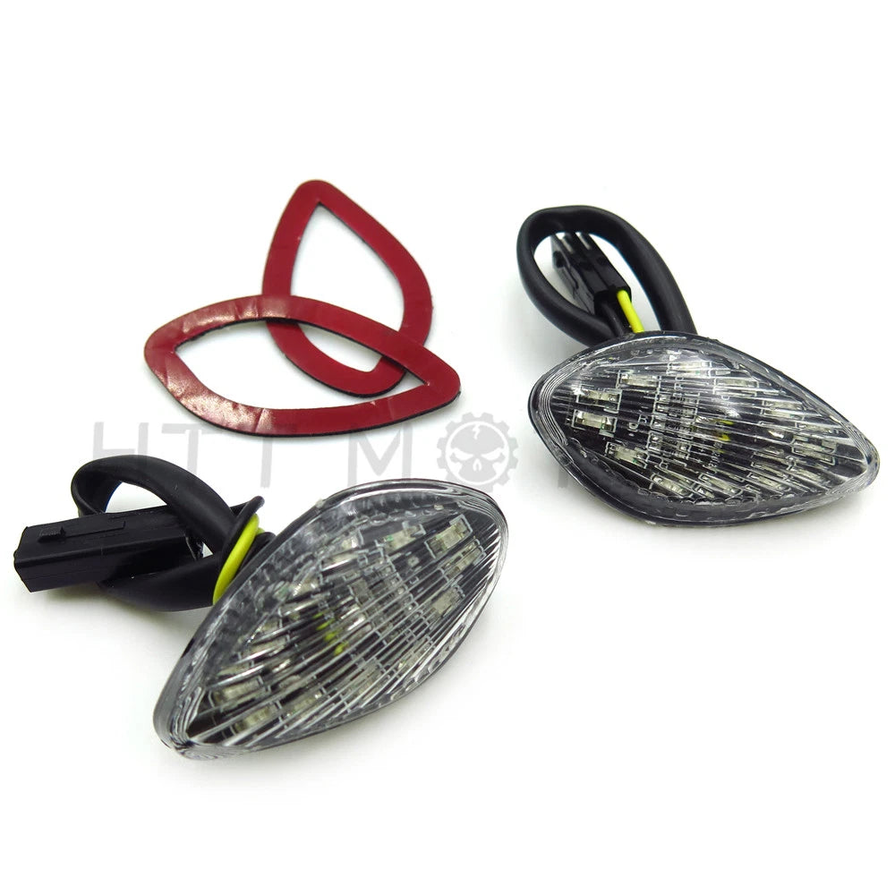 Clear LED Flush Mount Turn Signal for Honda CBR 919 600 F3/F4/F4i 600RR 1000RR
