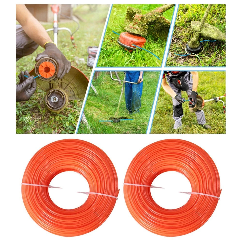 6mm Nylon Mowing Line 200m for Durable Low Noise Operation