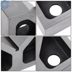 1 Pair Cast Iron V-Blocks for Precision Machining (0.0001 Accuracy)