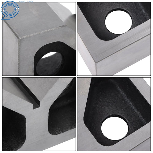 1 Pair Cast Iron V-Blocks for Precision Machining (0.0001 Accuracy)