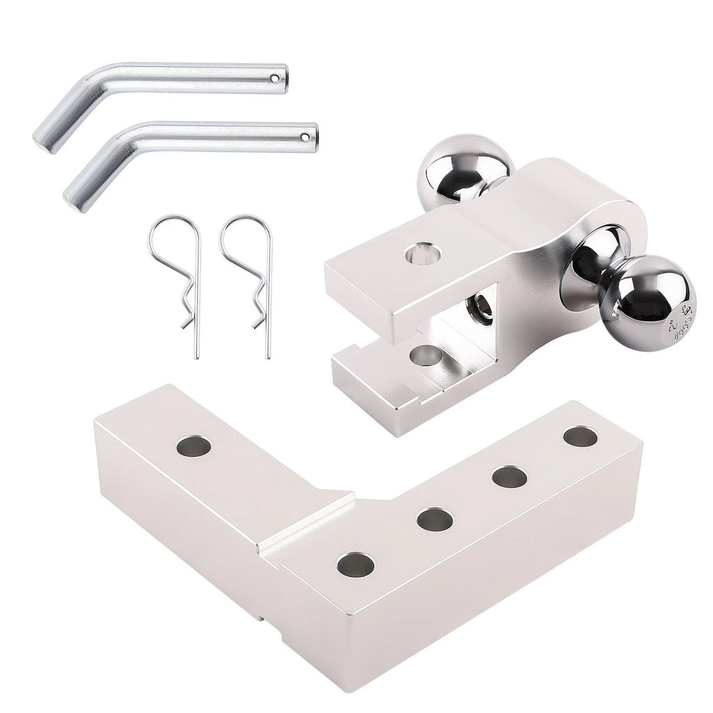 2 Inch Trailer Connection Receiver Tow Hook Adjustable 5000 lb Capacity