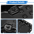 1 Pc Engine Oil Pan No. 3139028X0A for Nissan Altima (2013–2018) Steel Black