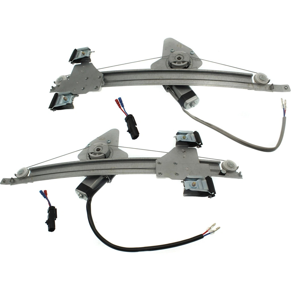 Power Window Regulator Set for Chevrolet Equinox (2010–2011) Rear with Motor