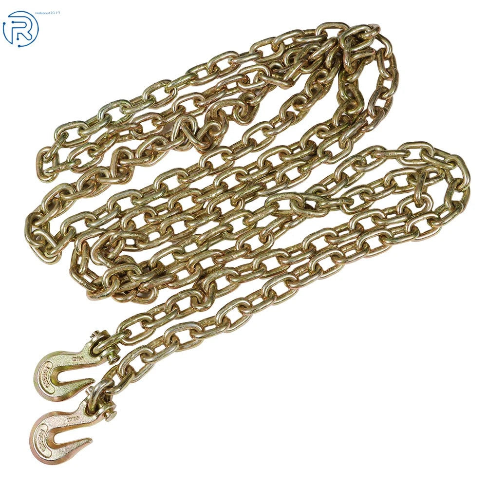 3/8" G70 Tow Chain Tie Down Binder for Trucks (20')