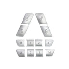 Inner Door Lock Switch Button Cover Trims for Mercedes-Benz E-Class W212 (2010-2015)