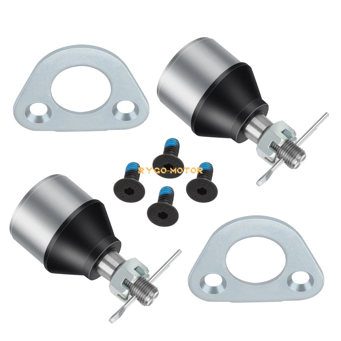 2X Ball Joint & Bracket Kit for Polaris Big Boss 500 400 350 300 250 (1989–1999)