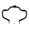 Mustache Engine Guard Crash Bar Footpegs Clamp for Harley Heritage Softail (2000–2017)