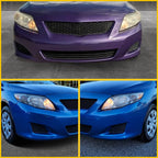 Set of 2 Fog Light Hole Covers for Toyota Corolla (2009–2010)