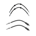 Sunsong 2X Front & Rear Brake Hydraulic Hose Kit for BMW E39 530i (2001)