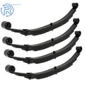 Set of 4 Trailer Leaf Springs for 5000 lbs Axle (2500 lbs Capacity)