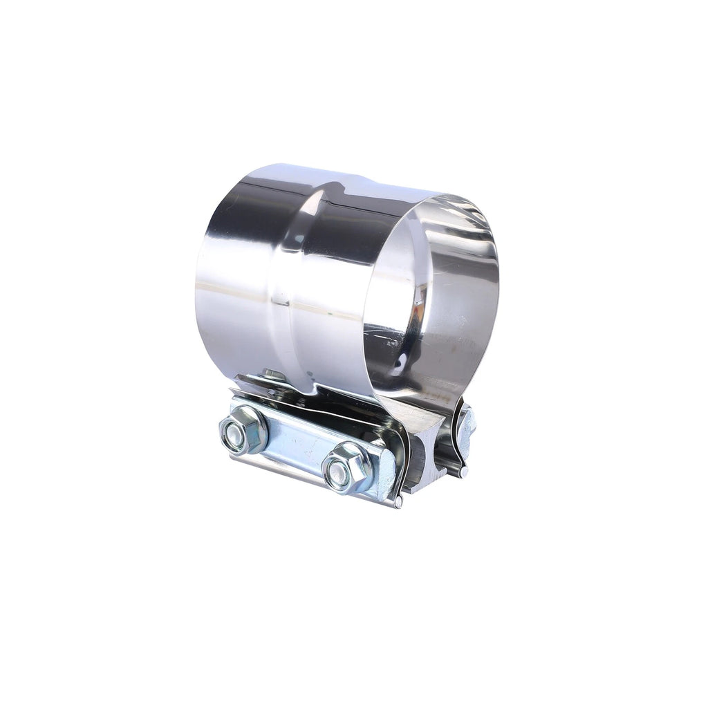 2Pcs 3" Stainless Exhaust Band Clamp for Catback Muffler Pipe