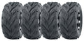 Set of 4 ATV Tires 16x8-7 16x8.00-7 4PR for WANDA