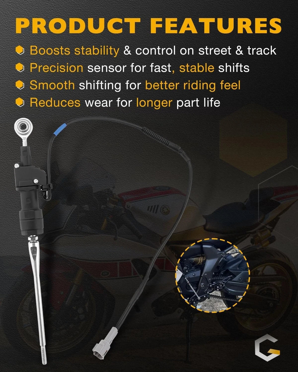 Quick Shifter Kit for Yamaha YZF-R7 (2022-2024)