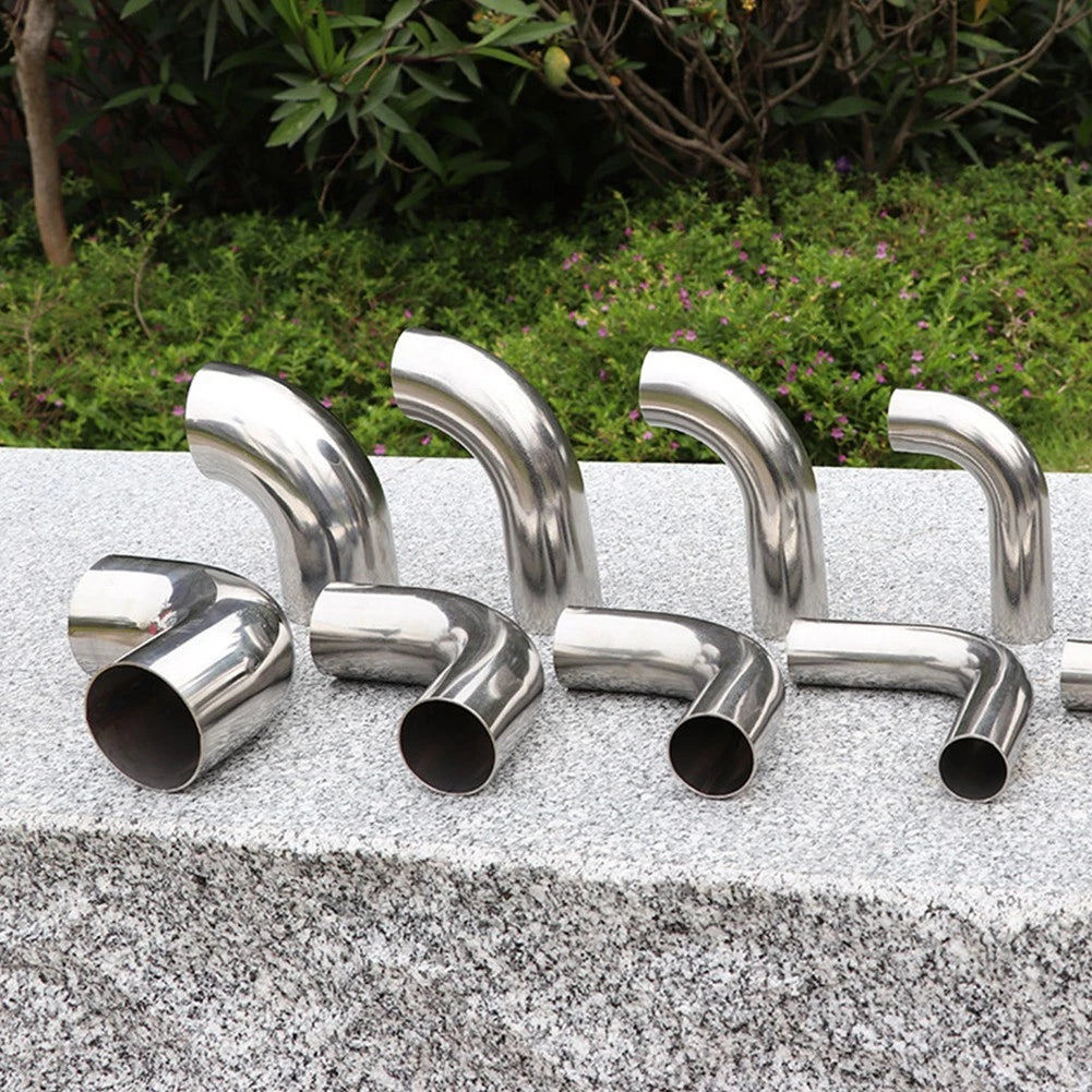 Tight Radius Elbows for Multipurpose Use - Silver Stainless Steel 304