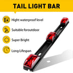Red & Amber LED Dually Bed Side Fender Lights + Tail Light for Ford F350 (1999–2010)