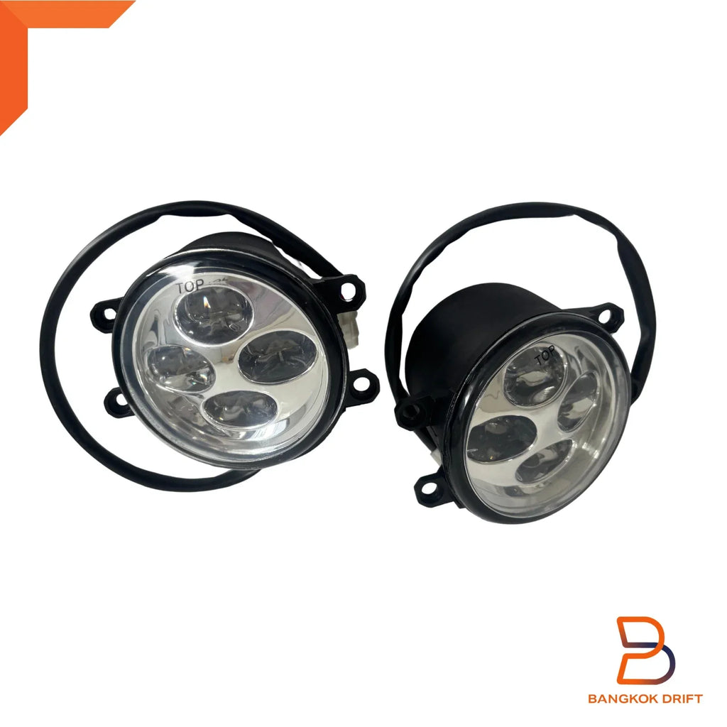 LED Fog Light Lamp Kit for Toyota Yaris Sedan (2007-2013)  Covers & Switch