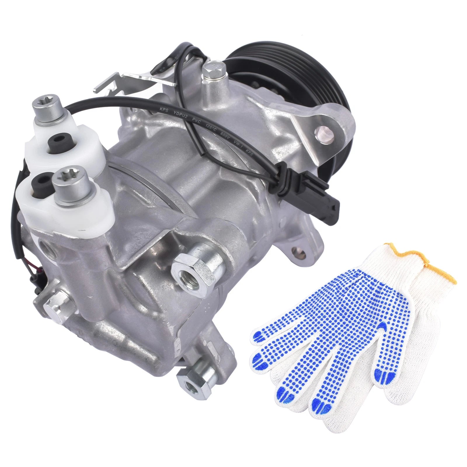 A/C Compressor with 6-Groove Pulley for BMW 230i 330i 320i X3 M340i (2017–2020)